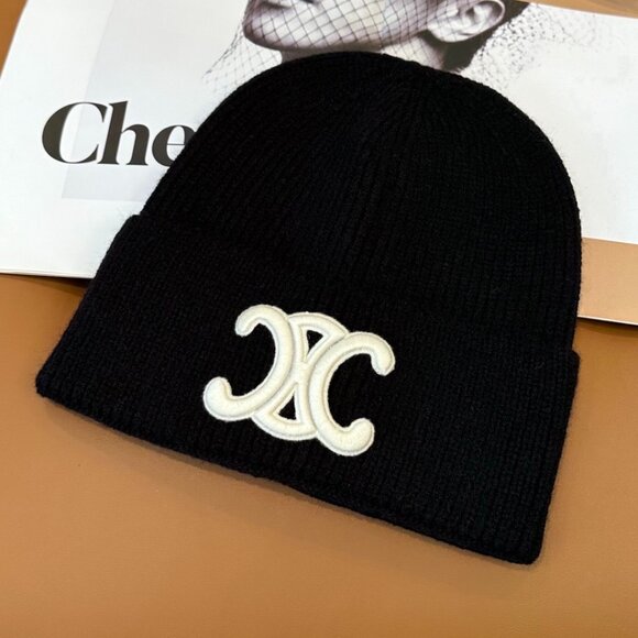 Celine ribbed high-elasticity knit cap - Picture 3 of 5